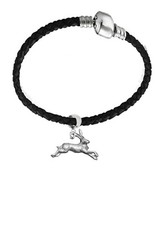 Charm lepre inglese in peltro