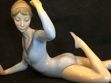 Lladro La Ballerina IN Porcellana Policroma Balletto Danse Decorazione Statuetta