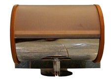 PANETTA PORTAPANE BOMBATO IN LEGNO VINTAGE