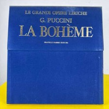 puccini la boheme - box 4 lp - VINILE lp 33