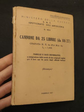 CANNONE DA 25 LIBBRE GRANATA