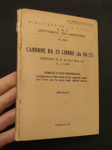 Cannone libbre granata - cannone, 25