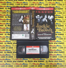 VHS*film JACKIE BROWN 1998 pam grier samuel l. jackson CECCHI GORI 3435 (F168)