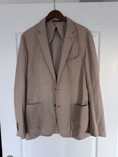 Pal Zileri Beige Brown Cotton