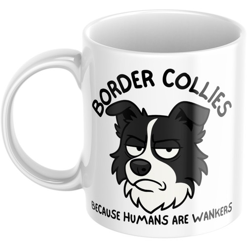 Tazza regalo divertente border - regalo,