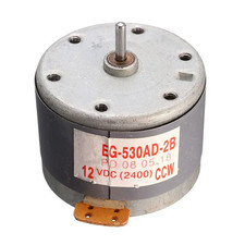 EG-530AD-2B DC Motor CCW Motore Elettrico Registratore Motore DC 12V 2400RPM CCW
