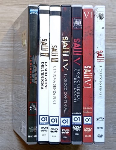 Saw enigmista lotto dvd - l'enigmista,
