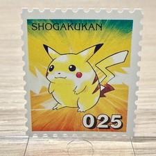 Pikachu Pokemon Stamp Card