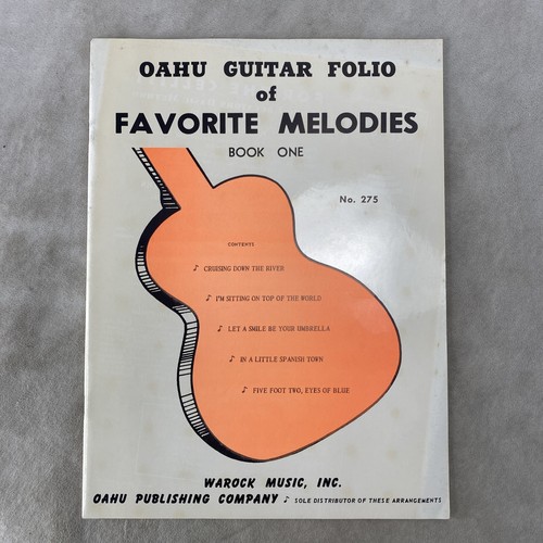 Vintage oahu guitar - oahu, of