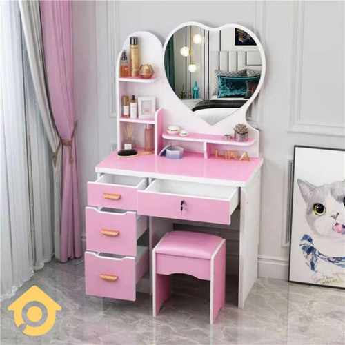 Postazione trucco con specchio - postazione,