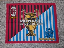 Drapeau Marseille OM Marsiglia Munich, pas echarpe ultras Commando CU84, 86x67