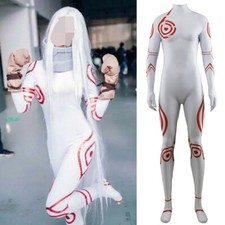 Shiro Cosplay Body DEADMAN WONDERLAND Tuta Costume Adulto Bambini Halloween