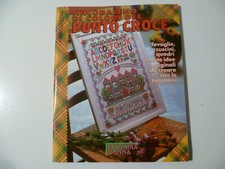 RIVISTA ARCOBALENO DI COLORI DEL PUNTO CROCE N° 2 TOVAGLIE CUSCINI QUADRI RICAMO