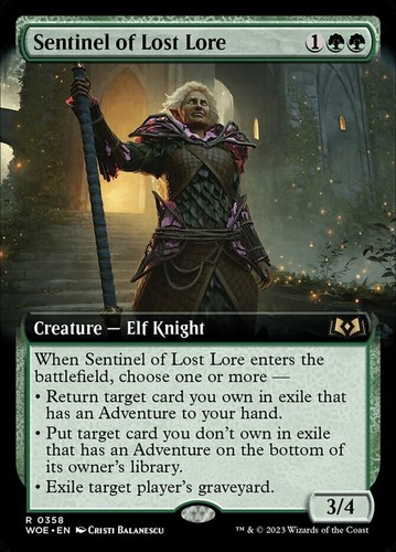 Wilds eldraine sentinella - of,