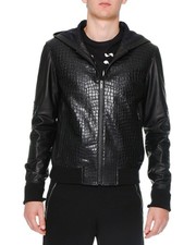 Bomber in pelle di agnello