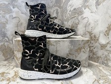 Calzino Emporio Armani scarpe da ginnastica junior ragazza nero/rosa taglia UK2M EU35M #REF126