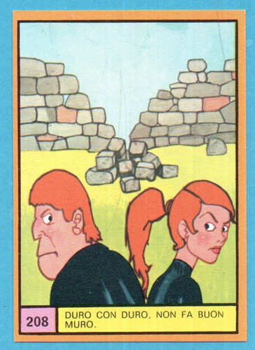 Proverbi edis 1969 figurina - proverbi-edis, 1969-figurina