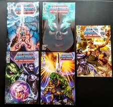Lotto 5 fumetti He-Man Masters of the Universe DC Comics Lion (2014) n.1-2-4-5-6