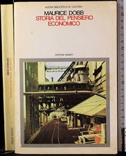 STORIA DEL PENSIERO ECONOMICO