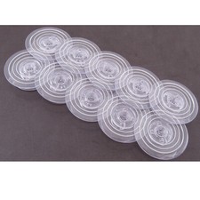 10PCS Plastic Clear Bobbins