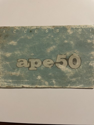 Brochure accessori piaggio - piaggio, ape