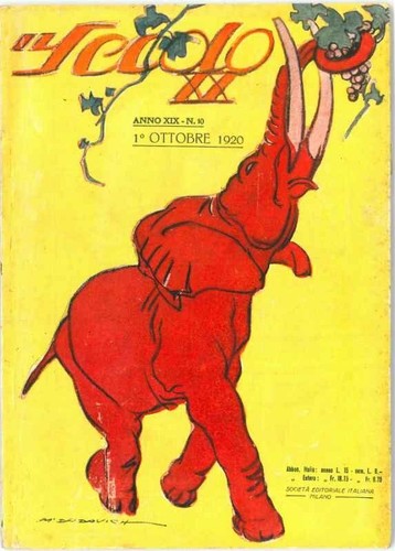 1920 rivista il secolo - 1920,