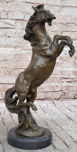 Scultura elegante equestre - scultura, di