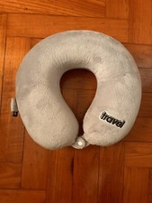 Cuscino Da Viaggio Di Qualità , Colorazione Grigio Chiaro