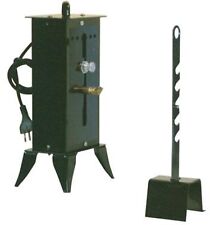 Girarrosto elettrico acciaio 1 spiedo 14x13 altezza regolabile