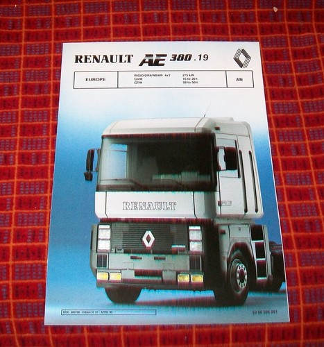 Renault 380 19 - ae, 380.19