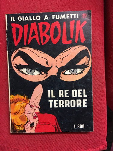 Diabolik ristampa del 1972 - diabolik,