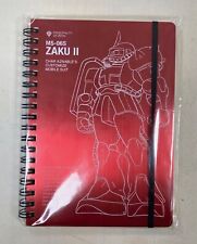 Quaderno a quadretti con spirale ed elastico -  Gundam - Originale giapponese