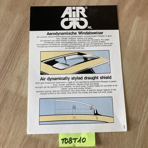 Deflettore apribile 1982 - deflettore,