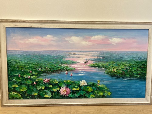 Quadro paesaggio orientale