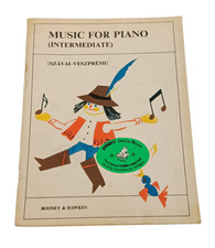 Music for Piano Intermediate Szavai Veszpremi Ungheria Spartiti Pianoforte