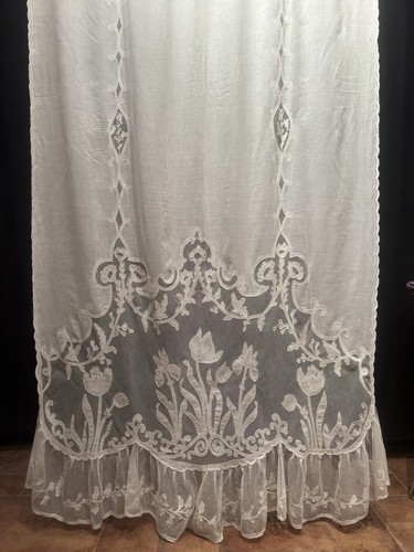 Antica tenda tendone - tulle, e