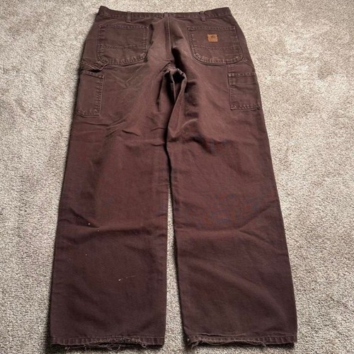 Brown carhartt dungaree - brown,
