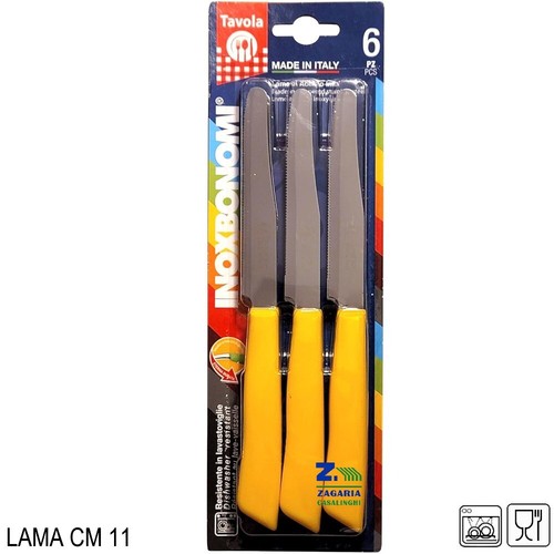 Set coltelli tavola lama - 6,