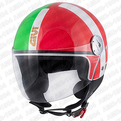 Casco jet con - casco,