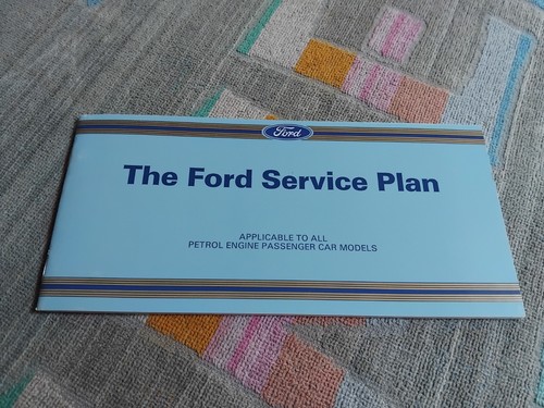 Libretto piano assistenza ford - assistenza,