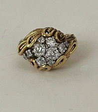 1450- Anello Anni '40 Oro