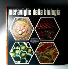 MERAVIGLIE DELLA BIOLOGIA ISTITUTO GEOGRAFICO DE AGOSTINI NOVARA LIBRO - (40)