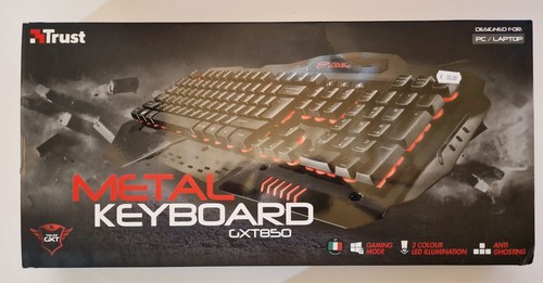 Trust gxt 850 metal - trust, keyboard