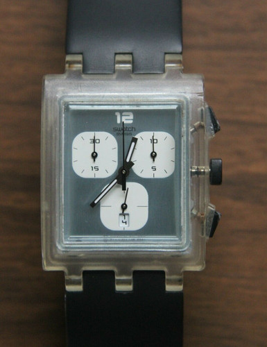 Swatch square chronograph - swatch,
