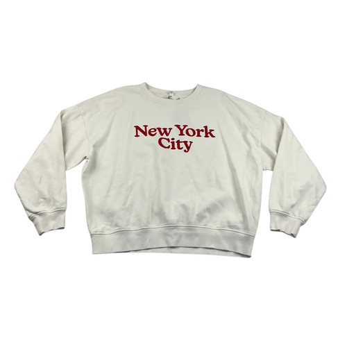 Oversize felpa girocollo - h&m,