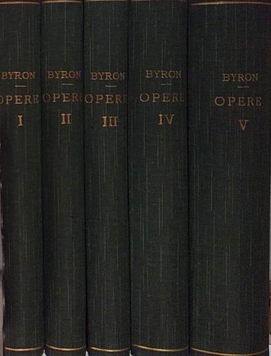 Byron opere volumi - byron, 5