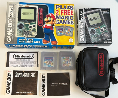 Nintendo game boy pocket clear - boy,