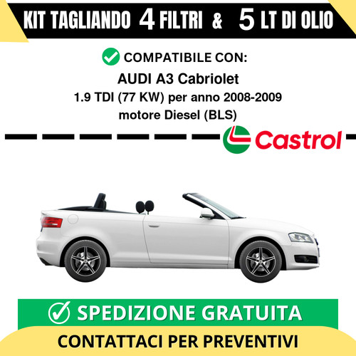 Tagliando per audi - tagliando, a3