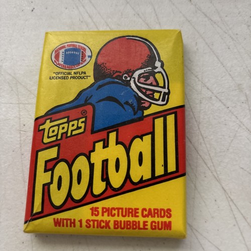 1981 topps football uopened - topps,