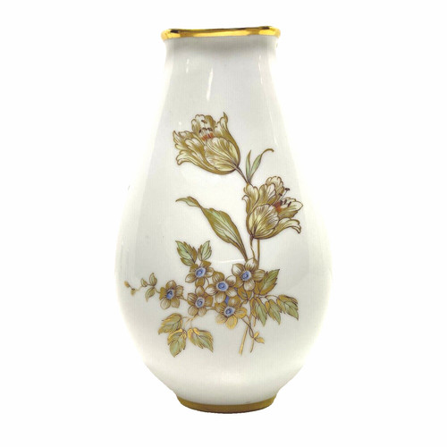 Vaso porcellana bianca alto - , 21